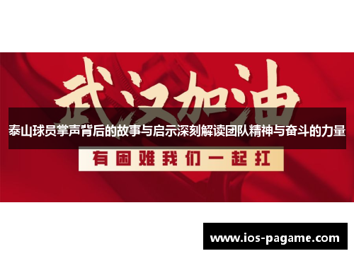 泰山球员掌声背后的故事与启示深刻解读团队精神与奋斗的力量