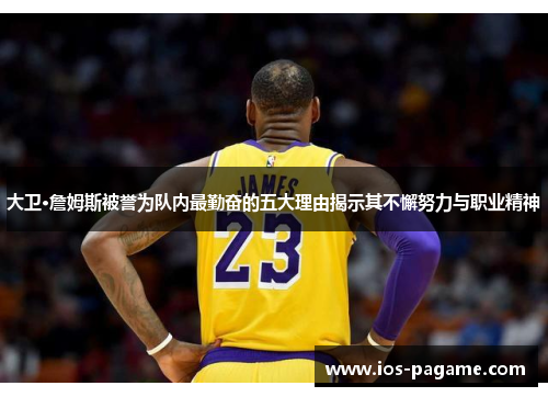 大卫·詹姆斯被誉为队内最勤奋的五大理由揭示其不懈努力与职业精神