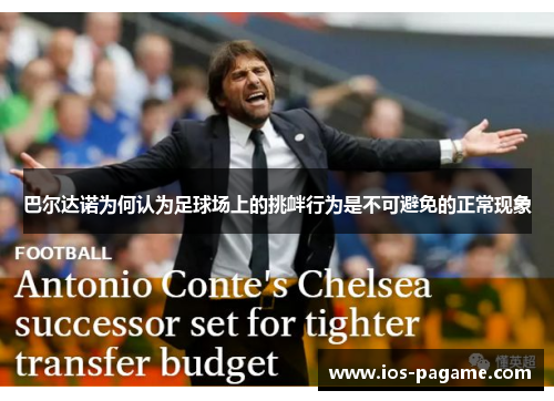 巴尔达诺为何认为足球场上的挑衅行为是不可避免的正常现象