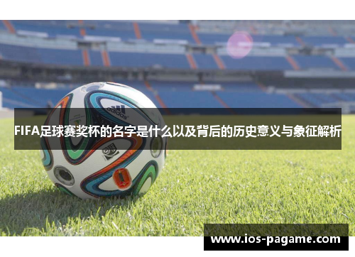 FIFA足球赛奖杯的名字是什么以及背后的历史意义与象征解析